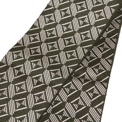 画像3: ■男物 「井上絹織謹製:金印」【剛】 日本製 仙斎茶色 本場筑前博多織 正絹 角帯■
