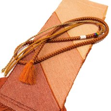 画像1: ■訳あり 総絞り 正絹 振袖 帯揚げ 飾り付き 丸組 帯締め セット■ (1)