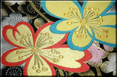 画像3: ■「高島織物謹製」 引箔 銀地 桜 振袖に最適な 袋帯■