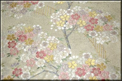 画像2: ■長嶋成織物 桜 日本の名品 西陣 袋帯■