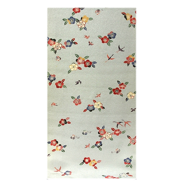 ■訳あり モンモリロナイト 浜ちりめん生地 正絹 反物 小紋 １点■を出品しました。