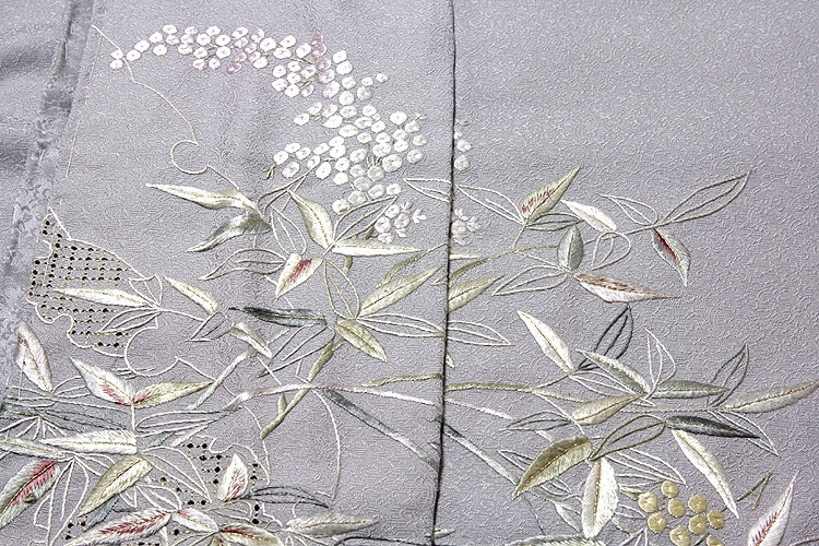 山口美術織物 錦繍-御衣」 蘇州刺繍 スワトウ刺繍 日本の絹 丹後