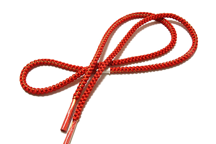 総絞り-飛び鶴」 振袖に最適 正絹 帯揚げ 金糸織 丸組 帯締め セット