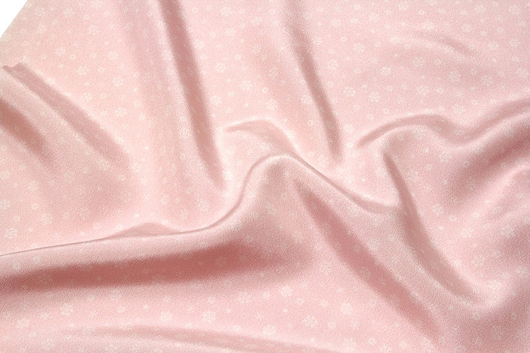 華やか オシャレ 薄ピンク色系 正絹 長襦袢