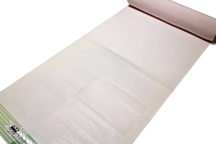 新品 夏 絽 洗える 正絹 白 長襦袢 反物 ウォッシャブル 駒絽